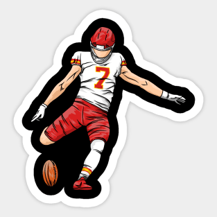 Butker The Kicker - Harrison Butker Cartoon Sticker